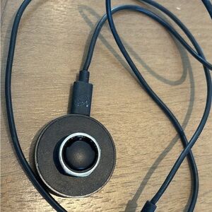 Oura silver ring, size 8, generation 3